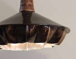 Pintuck Lamp 03 - Copper Lamp - Sahil & Sarthak
